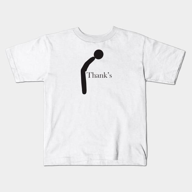 Stick man design Kids T-Shirt by theStickMan_Official